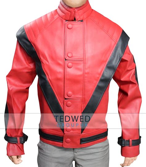 authentic thriller jacket replica|Michael Jackson Thriller Jackets – Shop Authentic and Replica .